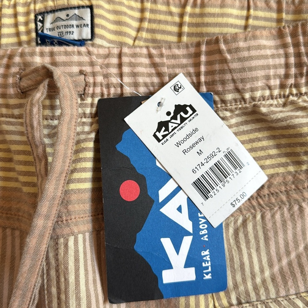 KAVU Woodside Pant in Roseway NWT Size Medium - Picture 2 of 5